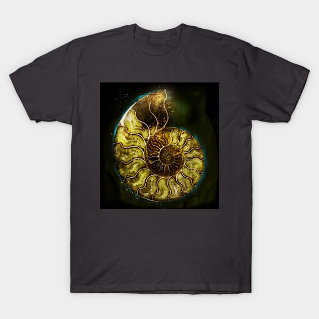 Ammonite T-Shirt by crimeleague